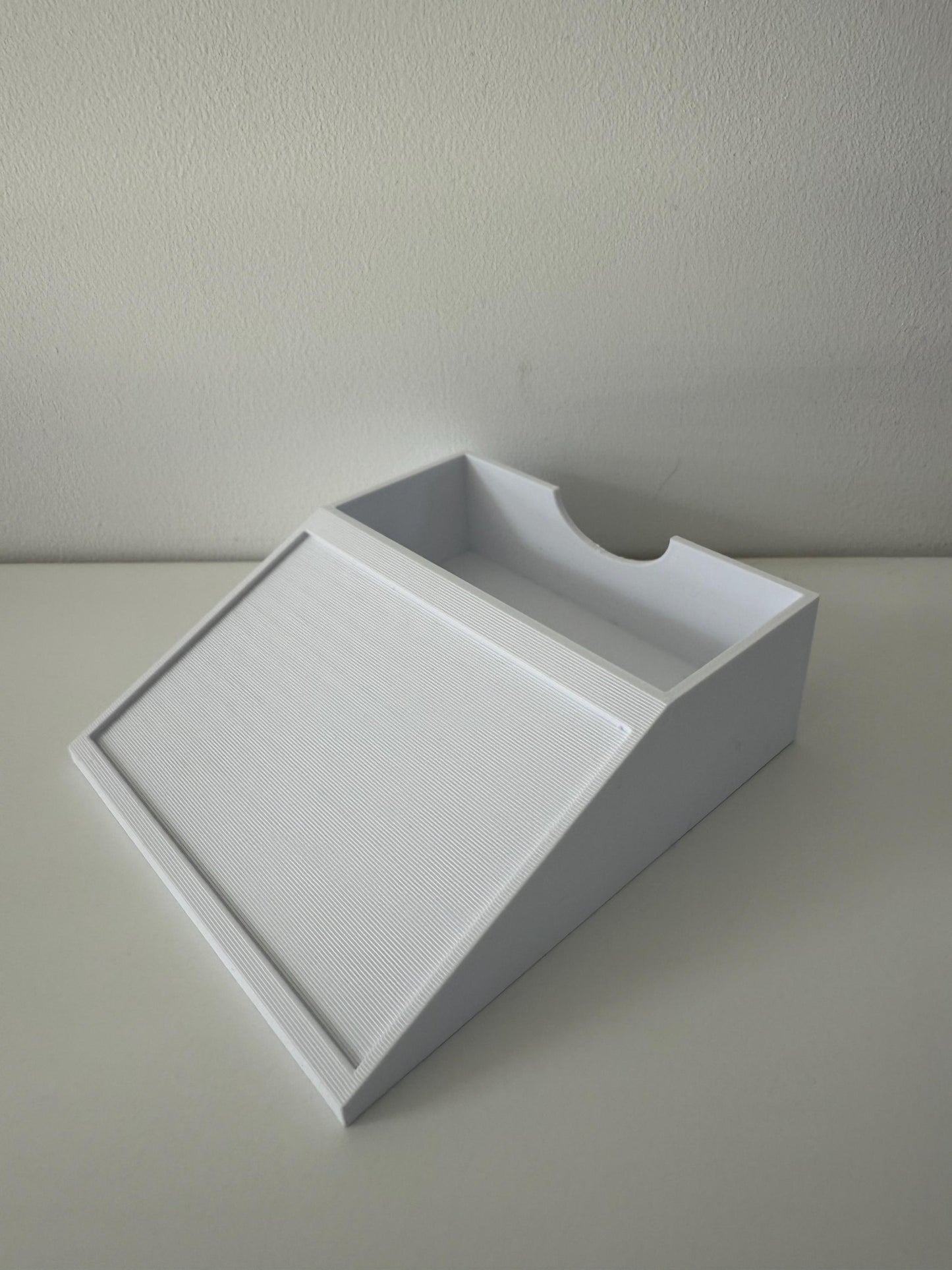 3D Printed Business Card Holder with Display Stand – Desk Accessory UK