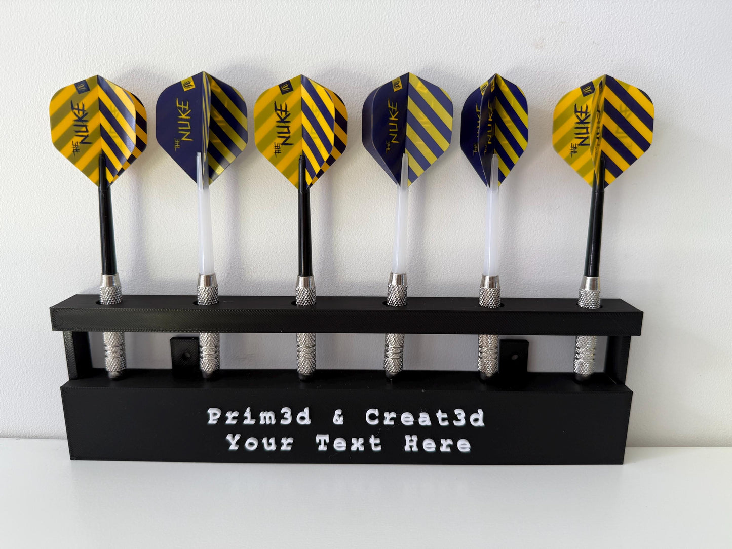 3D Printed Custom Darts Holder – 6 Dart Stand UK
