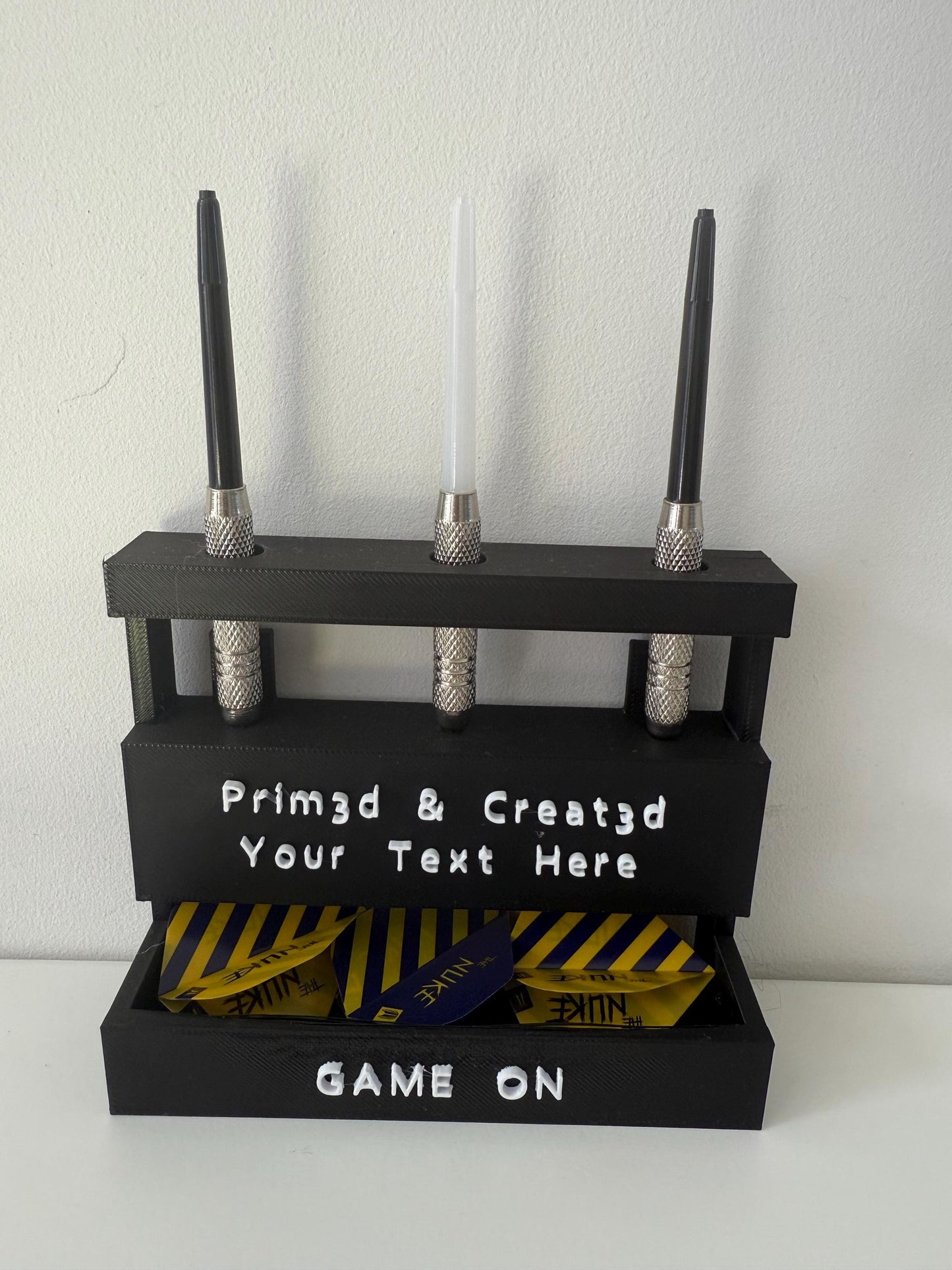 Personalised 3D Printed Darts Holder – Custom Darts Stand UK