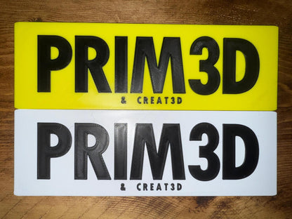 Personalised Novelty Number Plate
