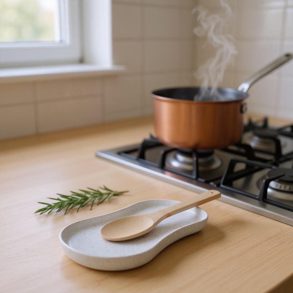 3D Printed Kitchen Utensil Tray, Spoon & Spatula Rest