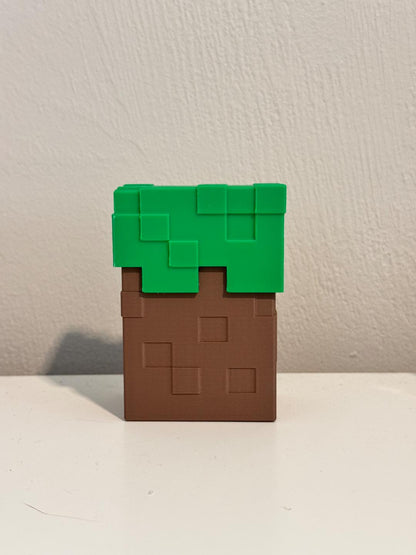 3D Printed Minecraft-Style UNO Card Box – Kids Game Gift UK