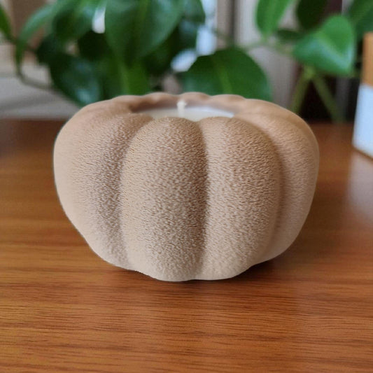 3D Printed Pumpkin Tealight Holder – Halloween Décor UK