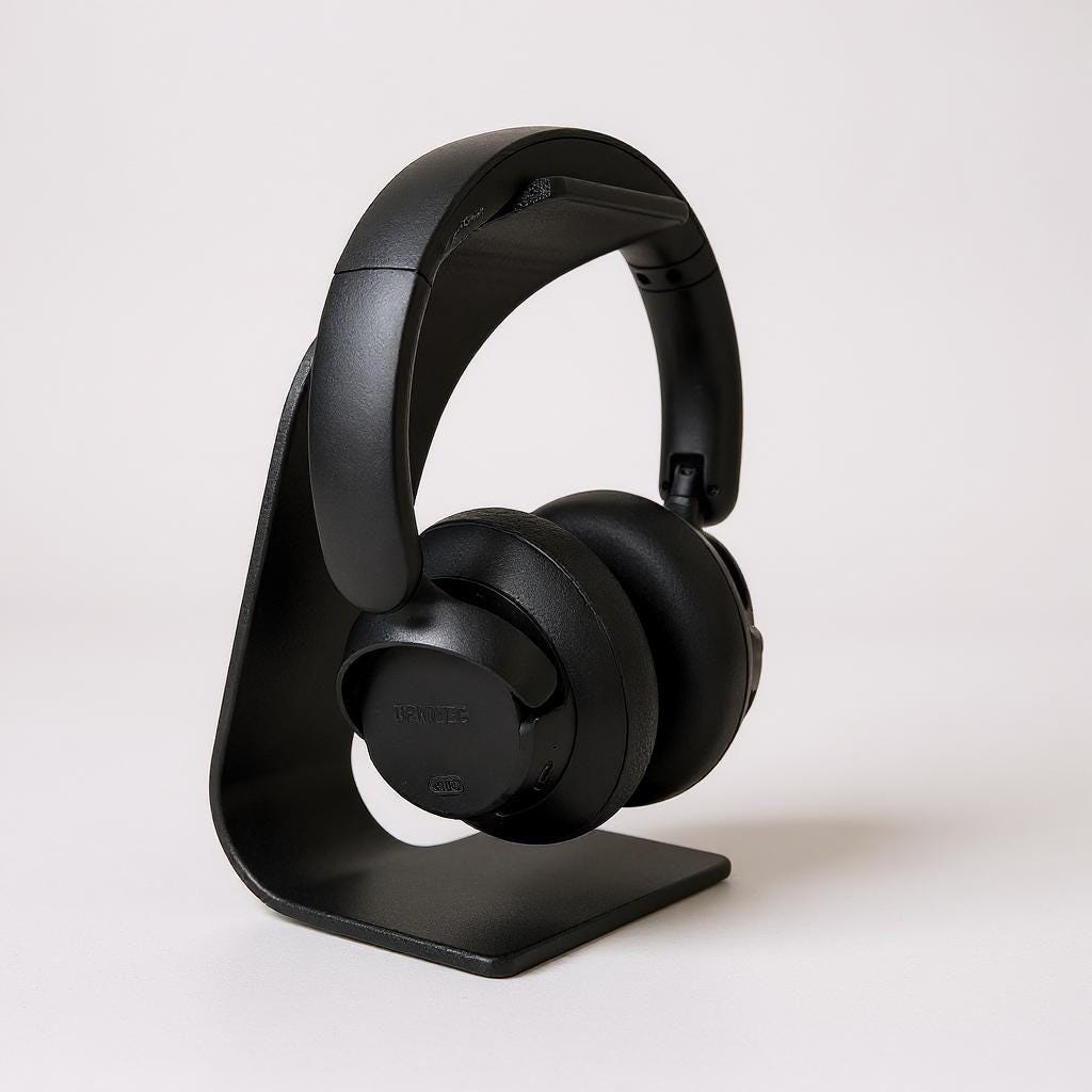 3D Printed Stylish Headphone Stand
