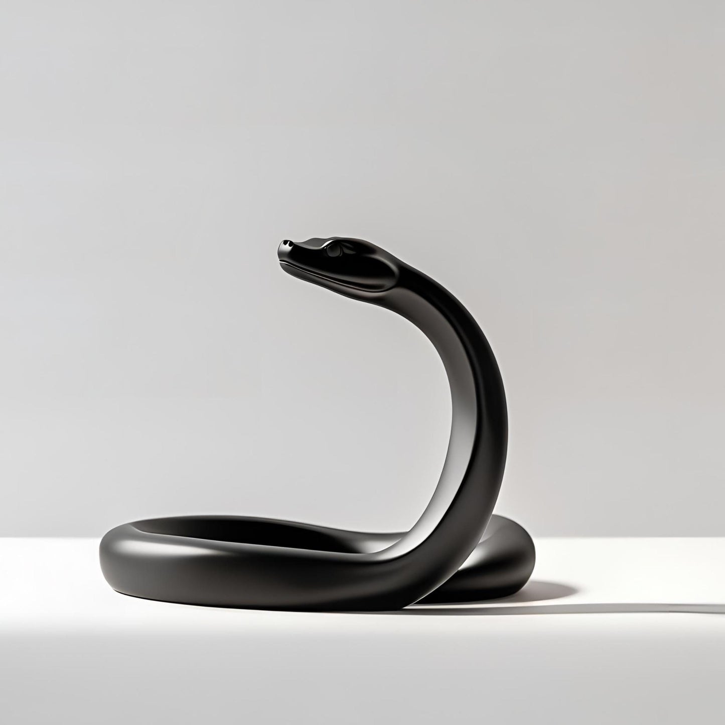 3D Printed Snake Sculpture