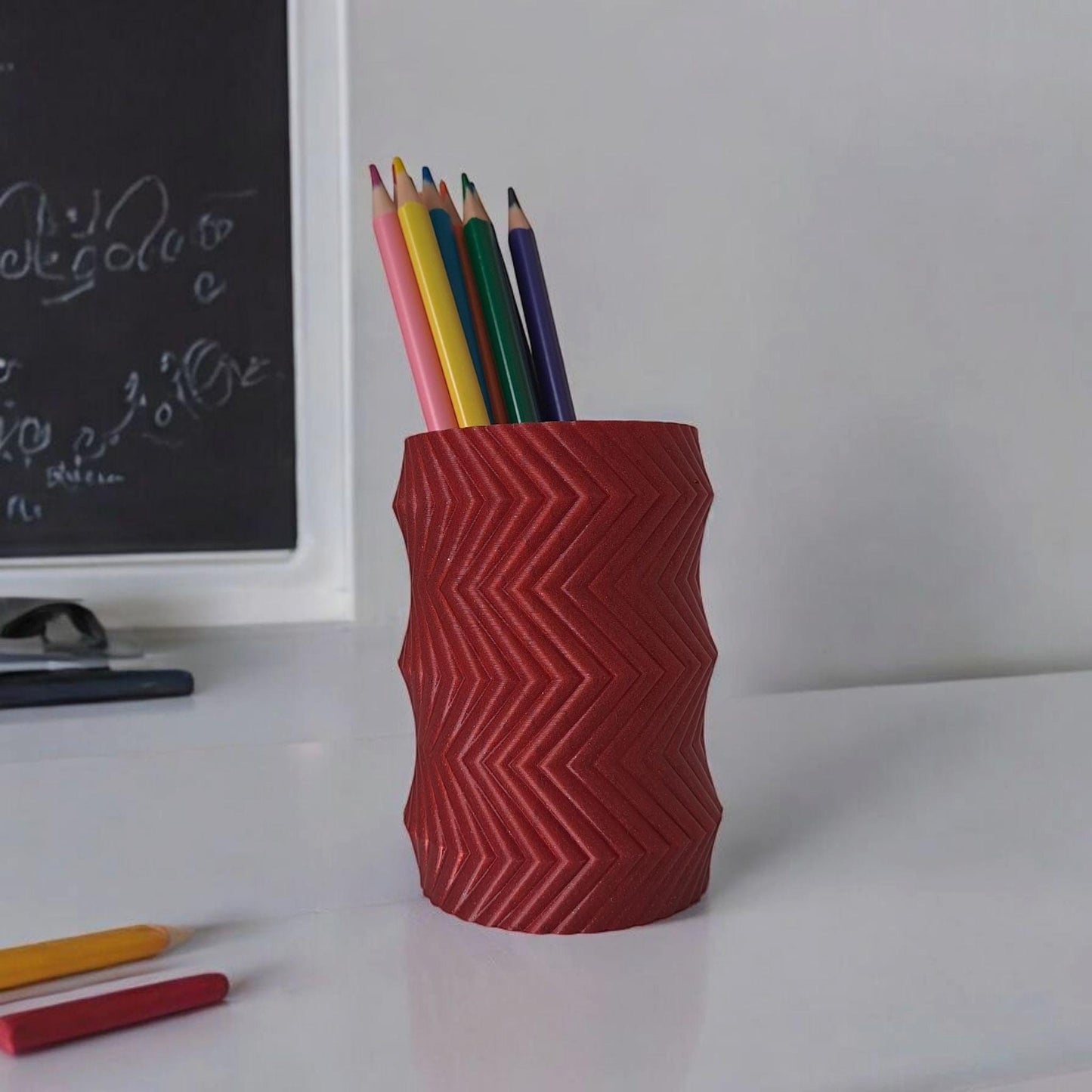 Ribbed Toothbrush or Pencil Holder