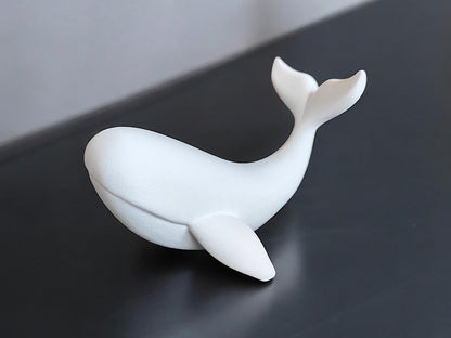 3D Printed Whale Sculpture