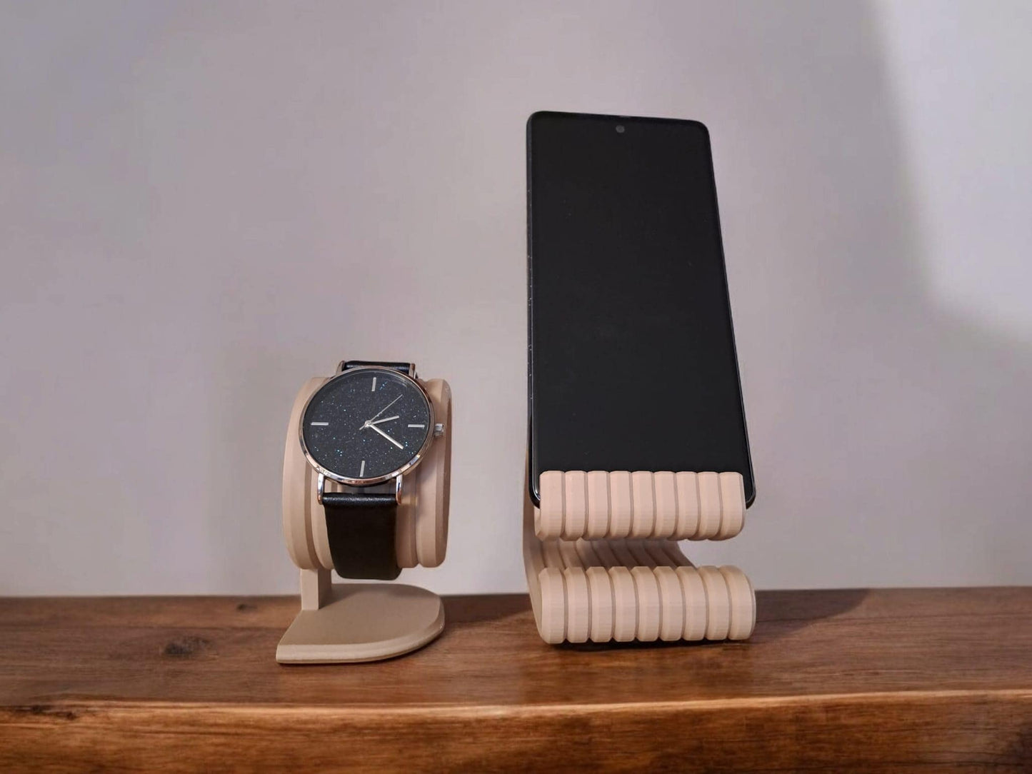 3D Printed Phone & Watch Stand Set