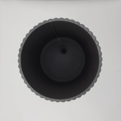 Round Ribbed Kitchen Utensil Holder