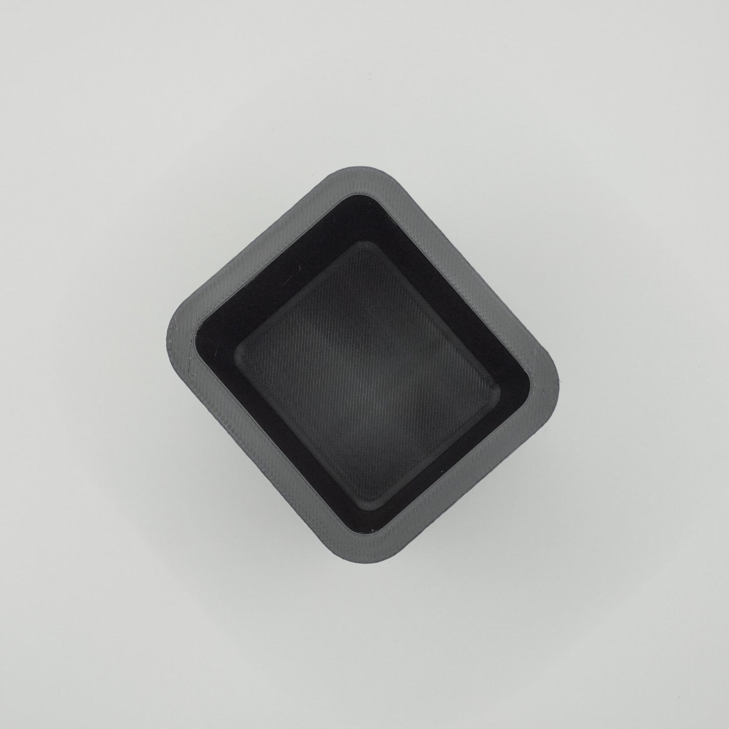 3D Printed Square Pencil & Toothbrush Holder – Desk Organiser