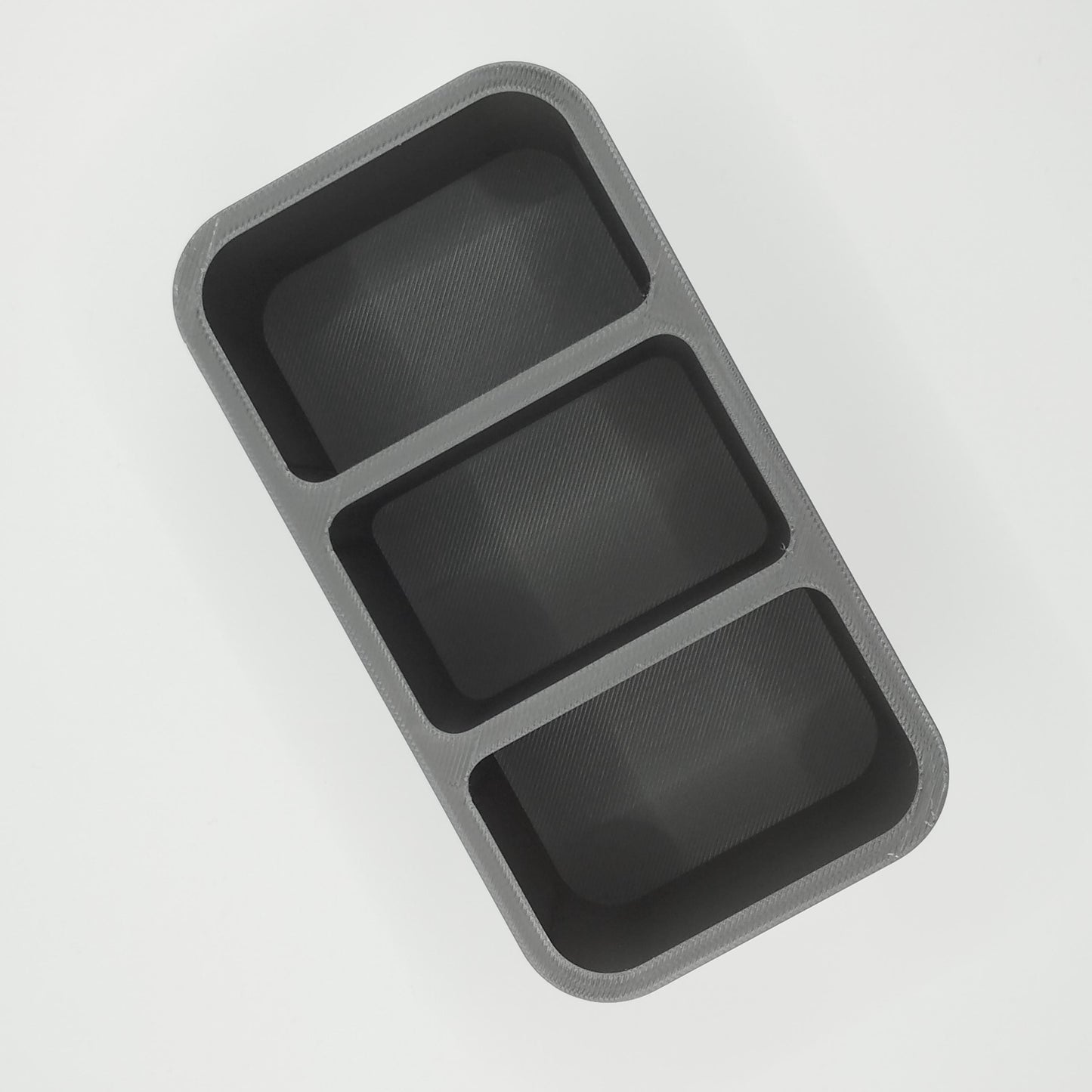 3D Printed Remote Caddy – 3 Section TV Organiser