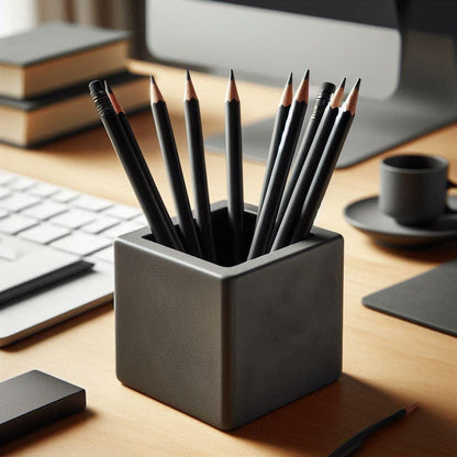 3D Printed Cube Pencil Holder – Desk Organiser