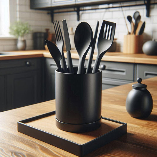 3D Printed Rounded Kitchen Utensil Holder