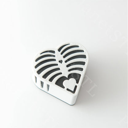 Heart Skeleton Jewellery Box