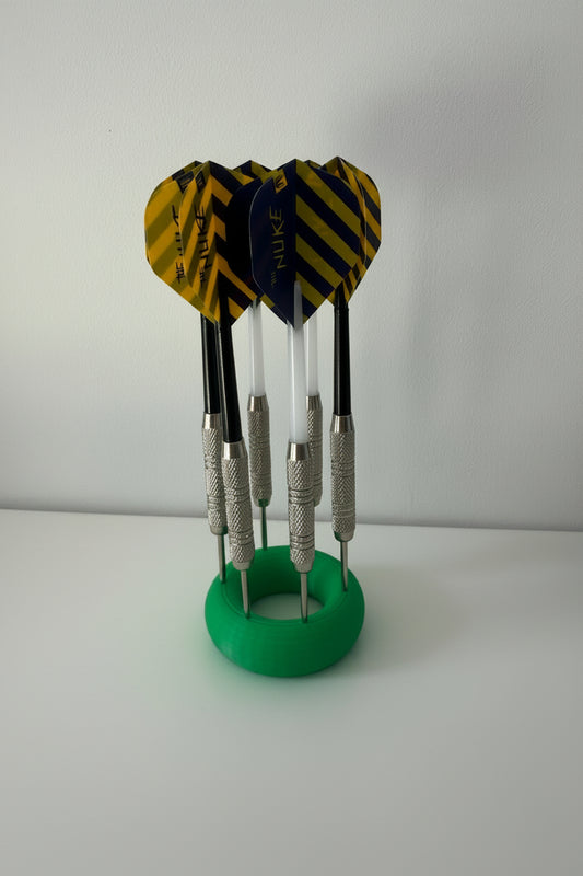 3D Printed Donut Darts Holder – Novelty Dart Stand