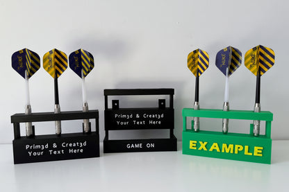 Personalised 3D Printed Darts Holder – Custom Darts Stand UK