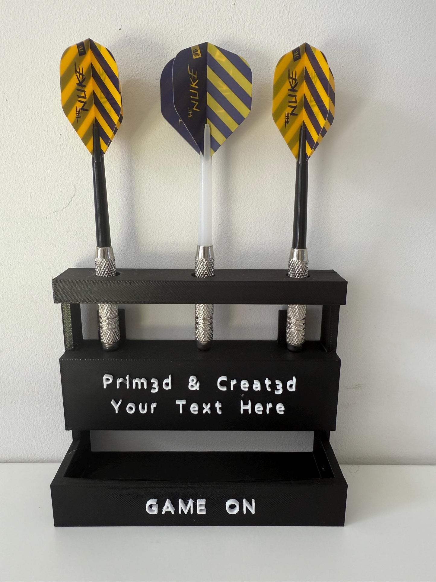 Personalised 3D Printed Darts Holder – Custom Darts Stand UK