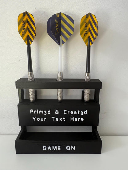 Personalised 3D Printed Darts Holder – Custom Darts Stand UK