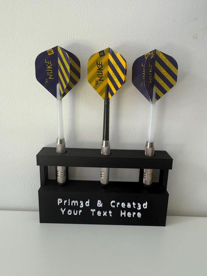 Personalised 3D Printed Darts Holder – Custom Darts Stand UK