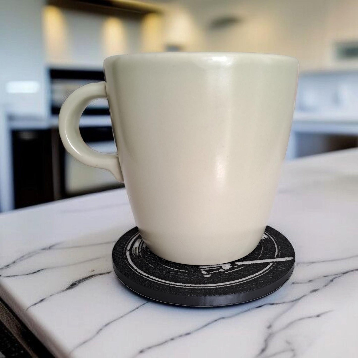 3D Printed Retro Vinyl Record Drinks Coaster