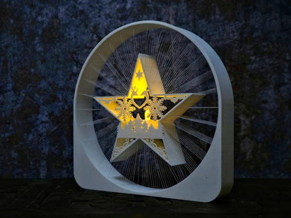 Suspended Star Tealight Holder