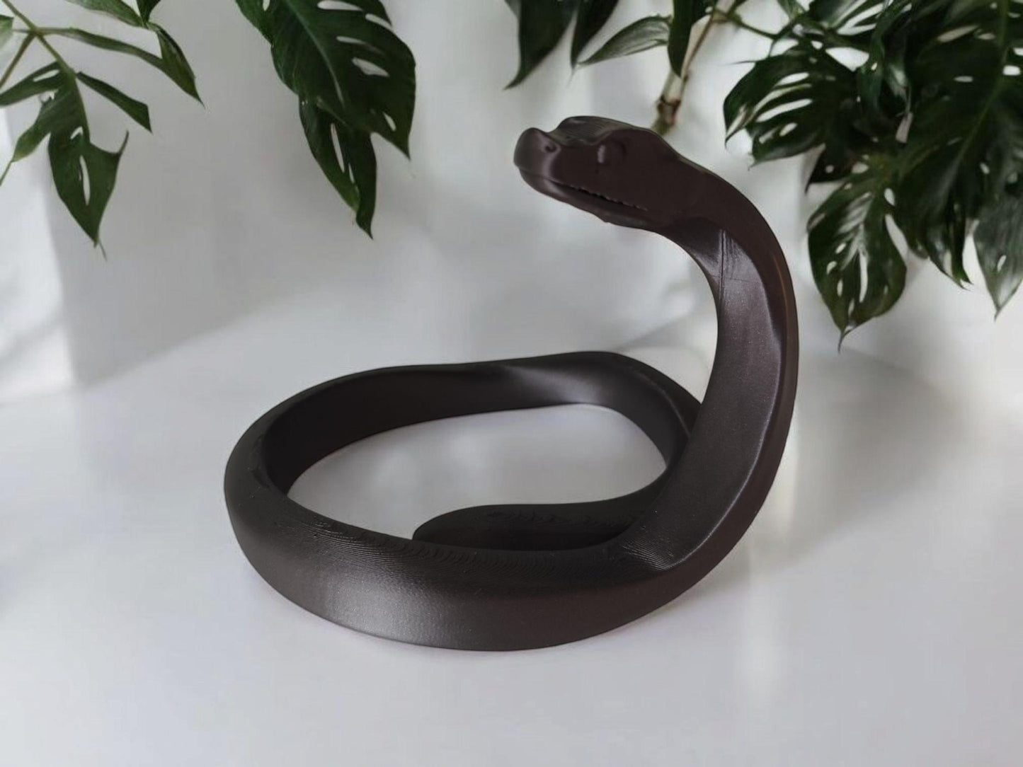 3D Printed Snake Sculpture