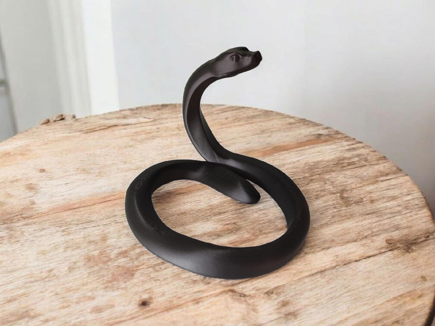 3D Printed Snake Sculpture