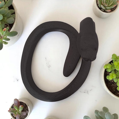 3D Printed Snake Sculpture