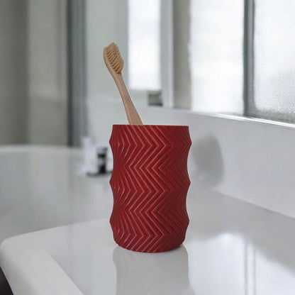 Ribbed Toothbrush or Pencil Holder