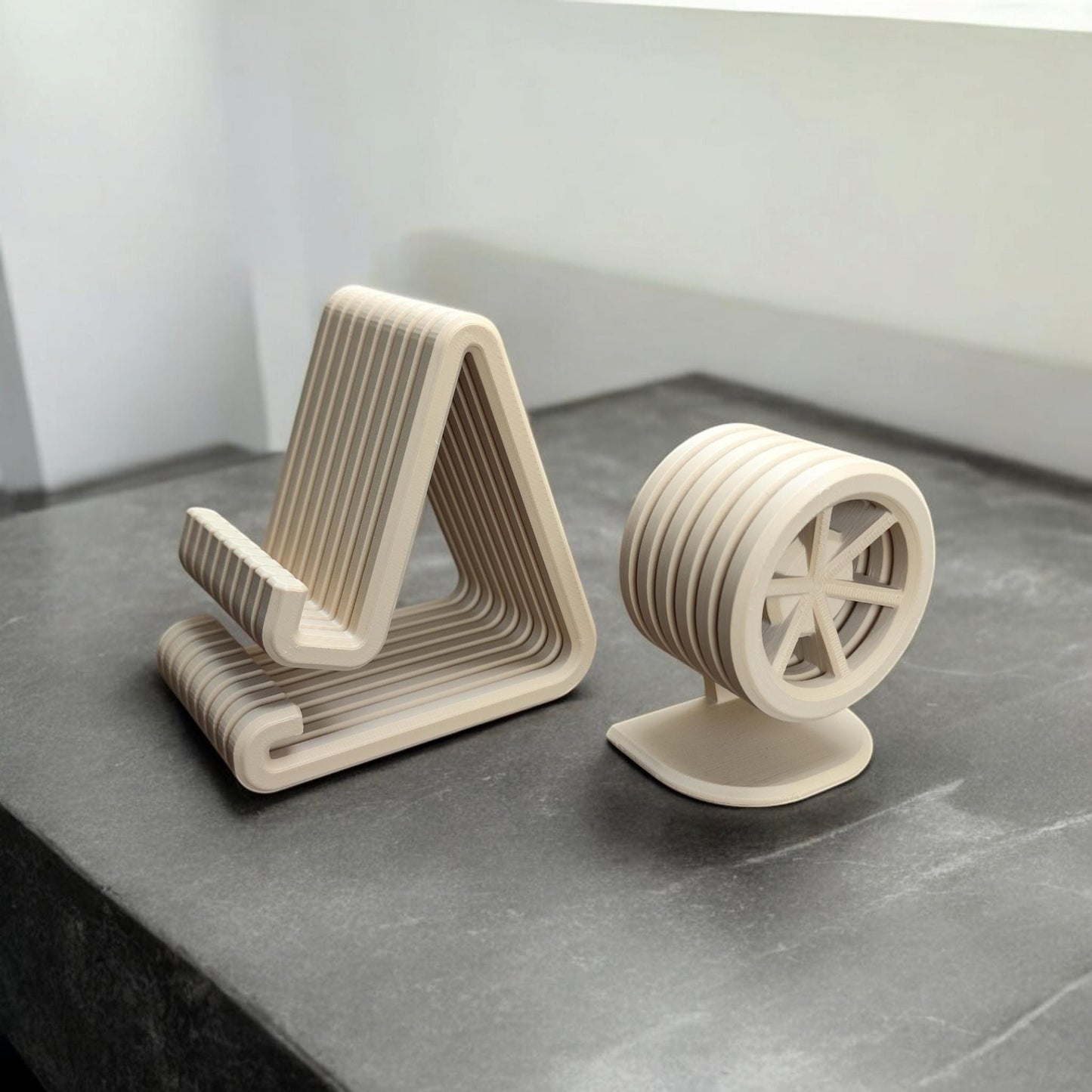 3D Printed Phone & Watch Stand Set