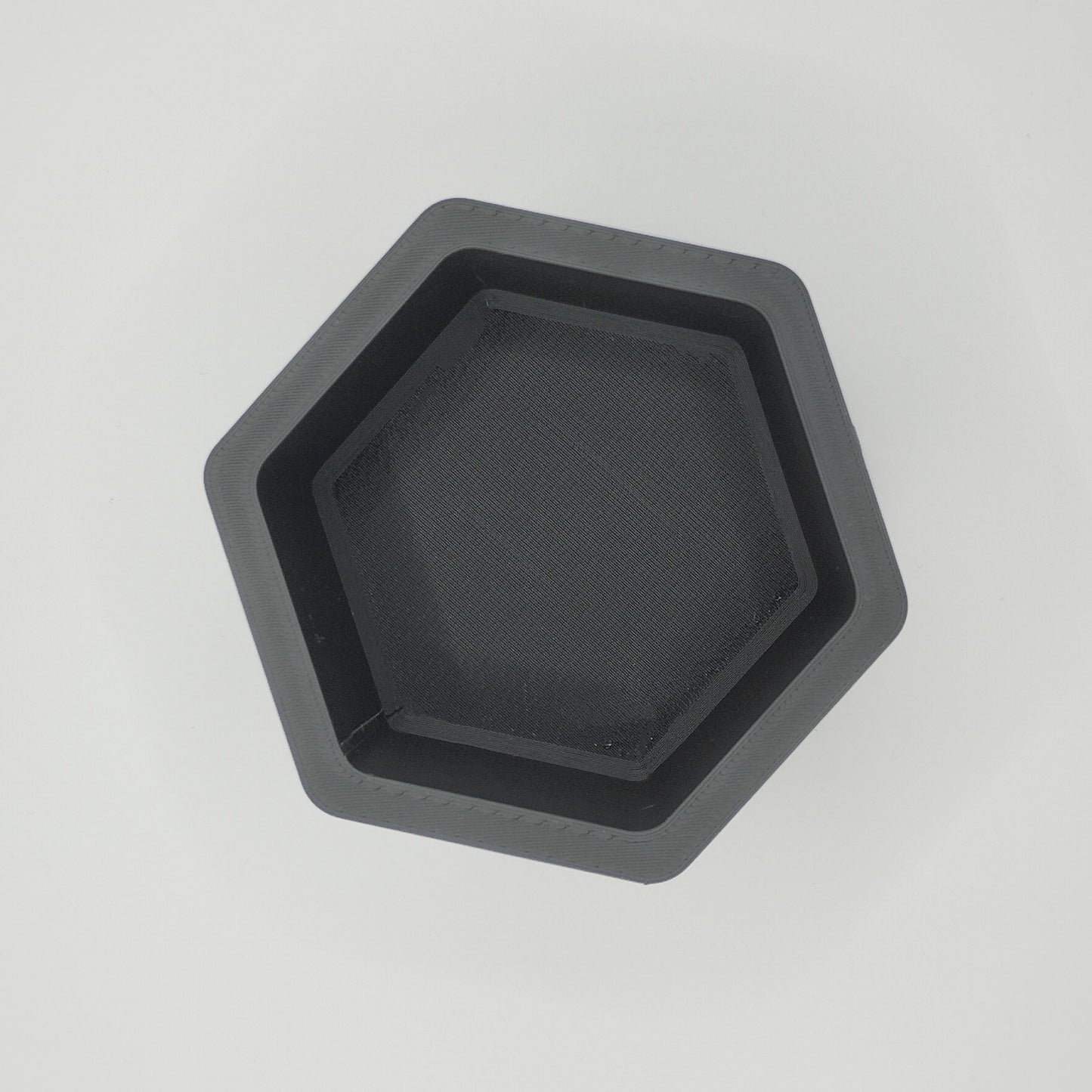 3D Printed Mid-Century Hexagonal Planter – Modern Indoor Planter