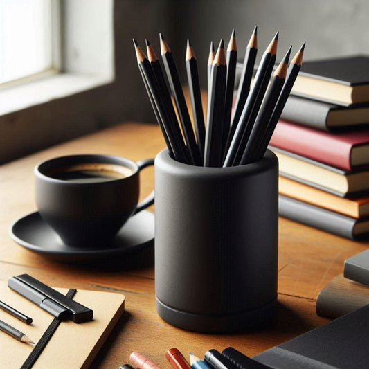 3D Printed Smooth Rounded Pencil Holder – Desk Organiser