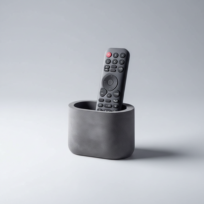 3D Printed Remote Control Holder – Rounded Sofa Organiser