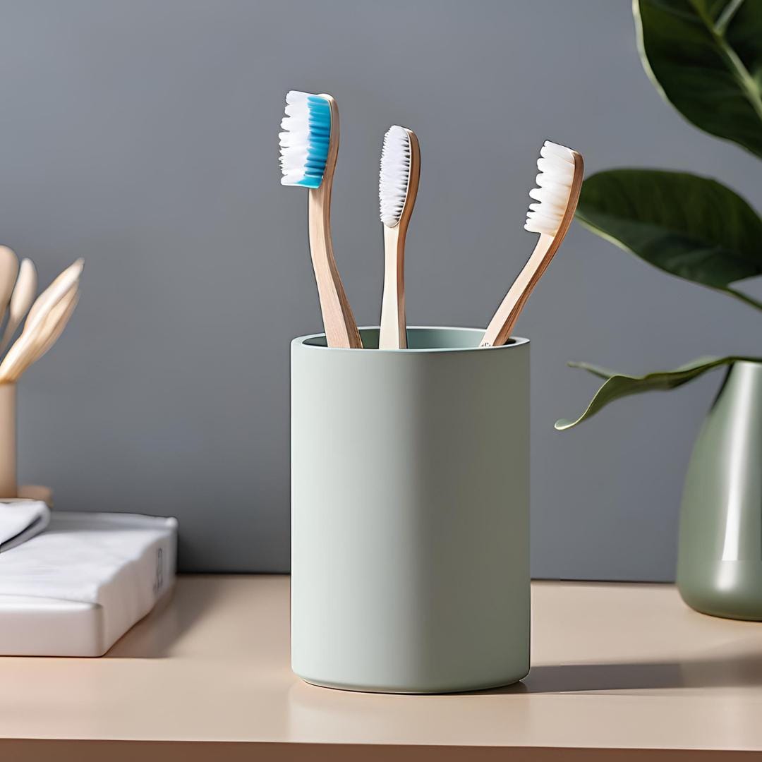 Round Toothbrush Holder