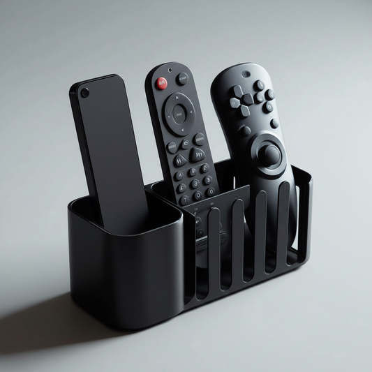 Remote Control Holder with basket