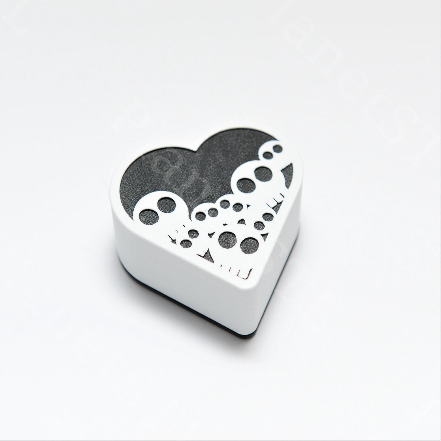 Heart Skull Jewellery Box