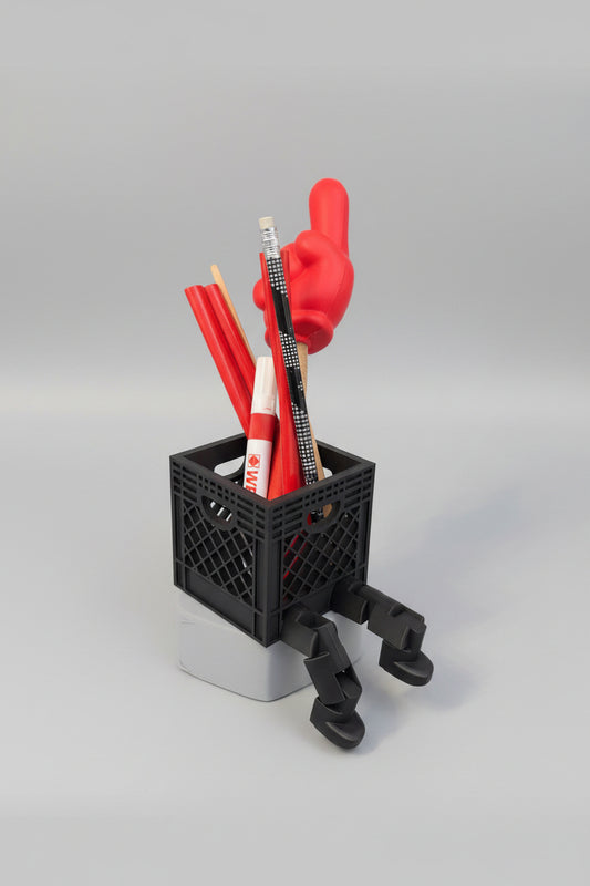 Mini Basket with Legs – Desk Organiser for Pens, Pencils & Stationery
