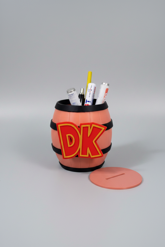 Donkey Kong DK Barrel Pen Holder