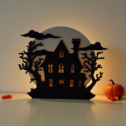 Spooky Halloween Hill House