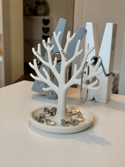 3D Printed Elegant Jewellery Tree Stand – Earring & Ring Organiser