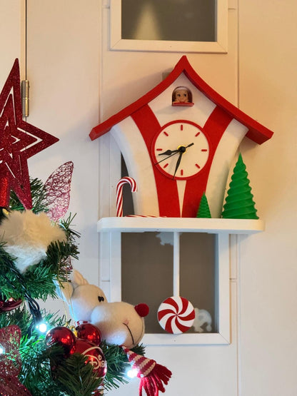 3D Printed Christmas Cuckoo Clock