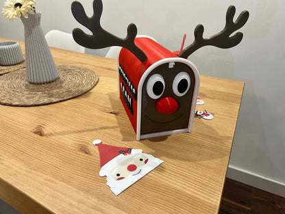 Rudolph Christmas Mailbox