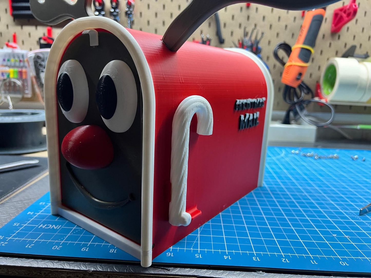 Rudolph Christmas Mailbox