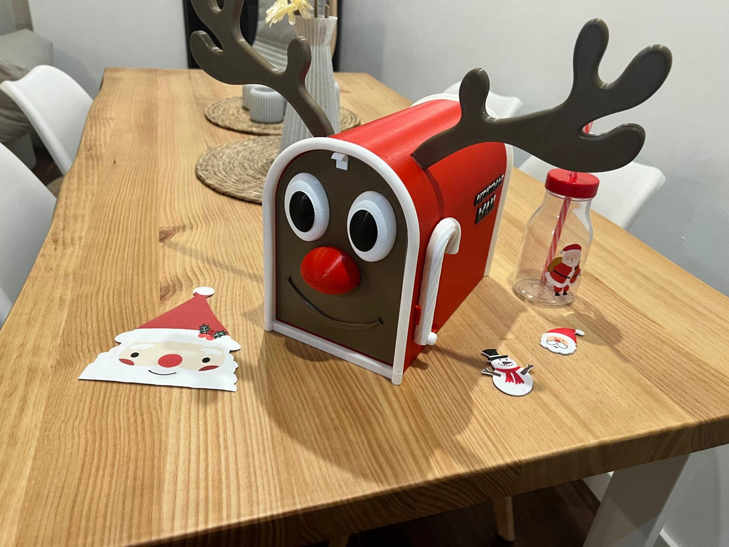 Rudolph Christmas Mailbox