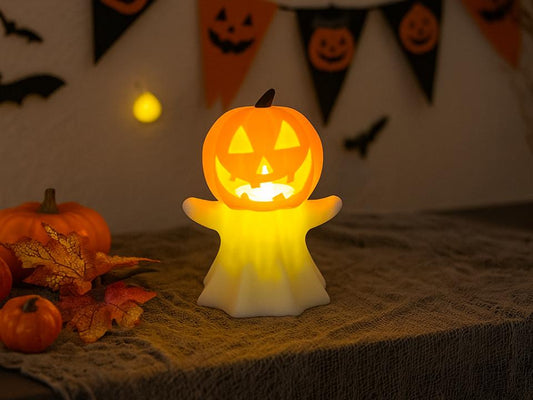 Halloween Pumpkin Tealight Holder