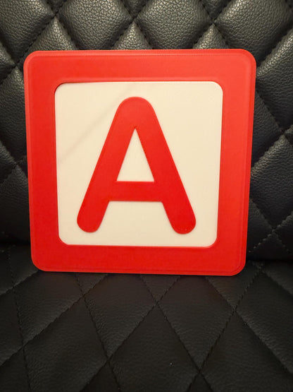 Personalised 3D Printed Toy Story Name Blocks – Kids Nursery Gift