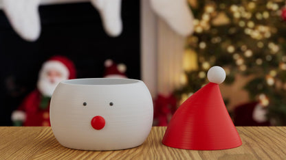 Christmas Snowman Sweet Bowl
