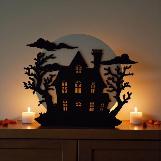 Spooky Halloween Hill House