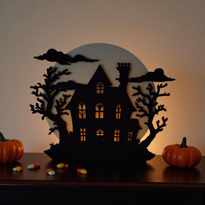 Spooky Halloween Hill House
