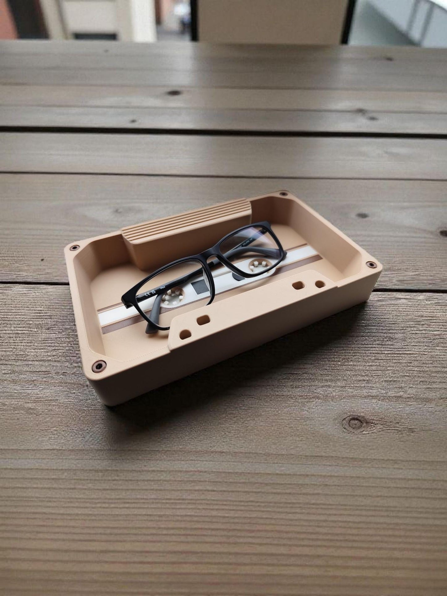 Retro Cassette Tape Tray